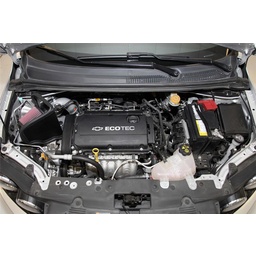 K&N 12 Chevy Sonic 1.8L Silver Typhoon Cold Air Intake thumbnail-1