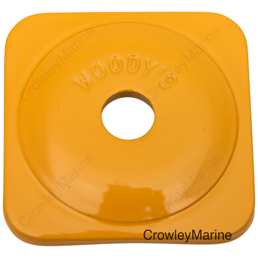 Support Plates - Yellow - Square - 48 Pack