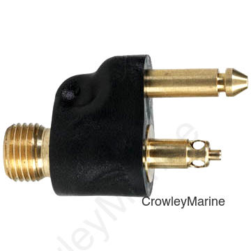 1/4" NPT Male Tank-Side, Brass