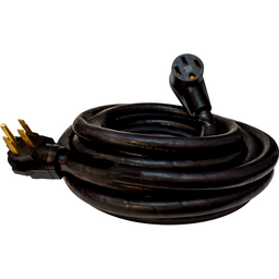 50A 25' EXT CORD  BLACK  BULK