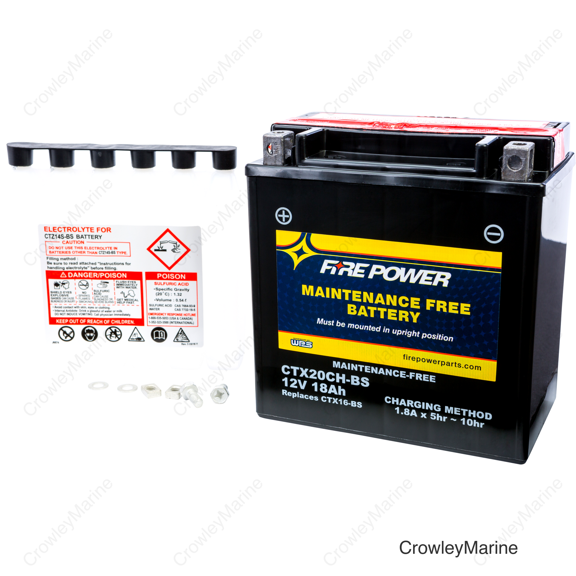 BATTERY CTX20CH-BS MAINTENANCE FREE