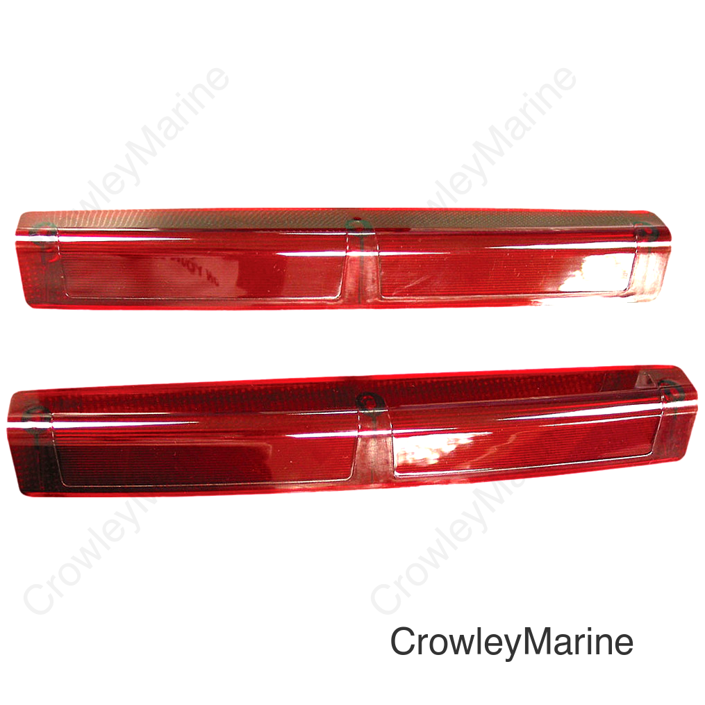 SIDE REPLACEMENT LIGHT LENS RED KING TOUR PACK