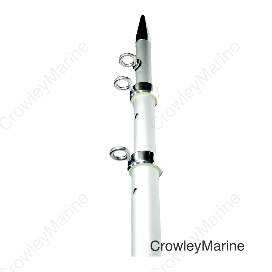 TACO Tele Center Rigger Poles, 8' Silver