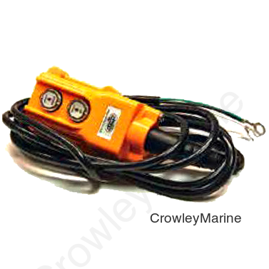 Remote For 12V Single-Acting Hydraulic Pump 10' Cord, 2 Button, 3 Wire (351600)