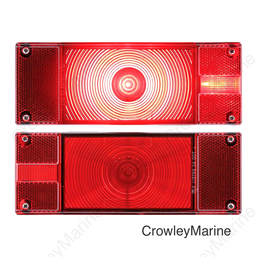 Seachoice 51561 One™ Series LED Low Profile Combination Tail Light Set, 1 pr.