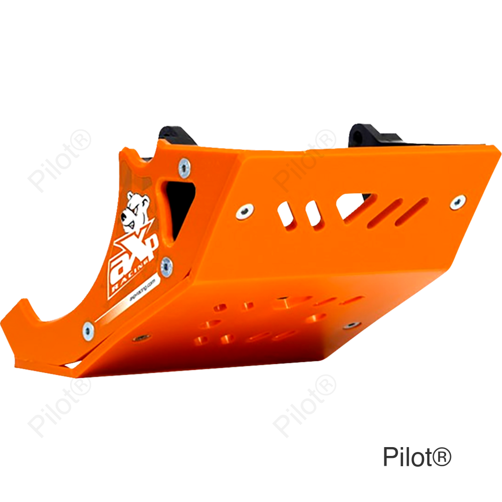 Skid Plate - Surron Light Bee - 6 mm - Orange