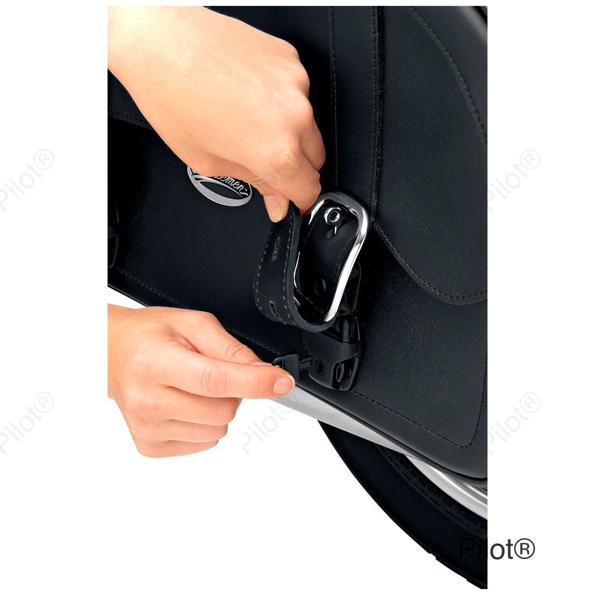 Large Drifter™ Sissy Bar Bag - Black