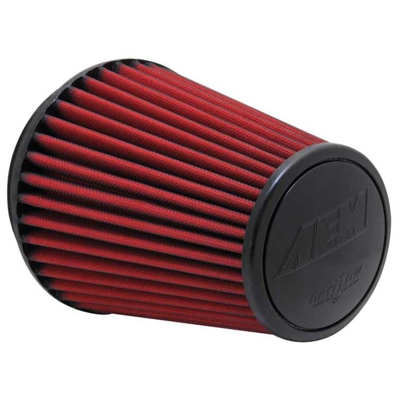 AEM 6 in DRY Flow Short Neck 9 in Element Filter