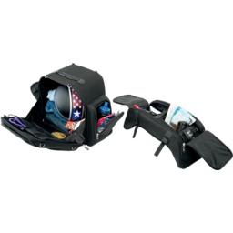 FTB3600 Sport Sissy Bar and Combo Bag - Black thumbnail-3
