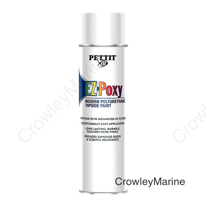 Pettit 3175A Ez-Poxy Polyurethane Topside Finish, 20 oz. Aerosol, White