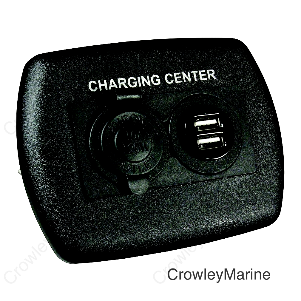 JR Products RV 12V/USB Charging Center