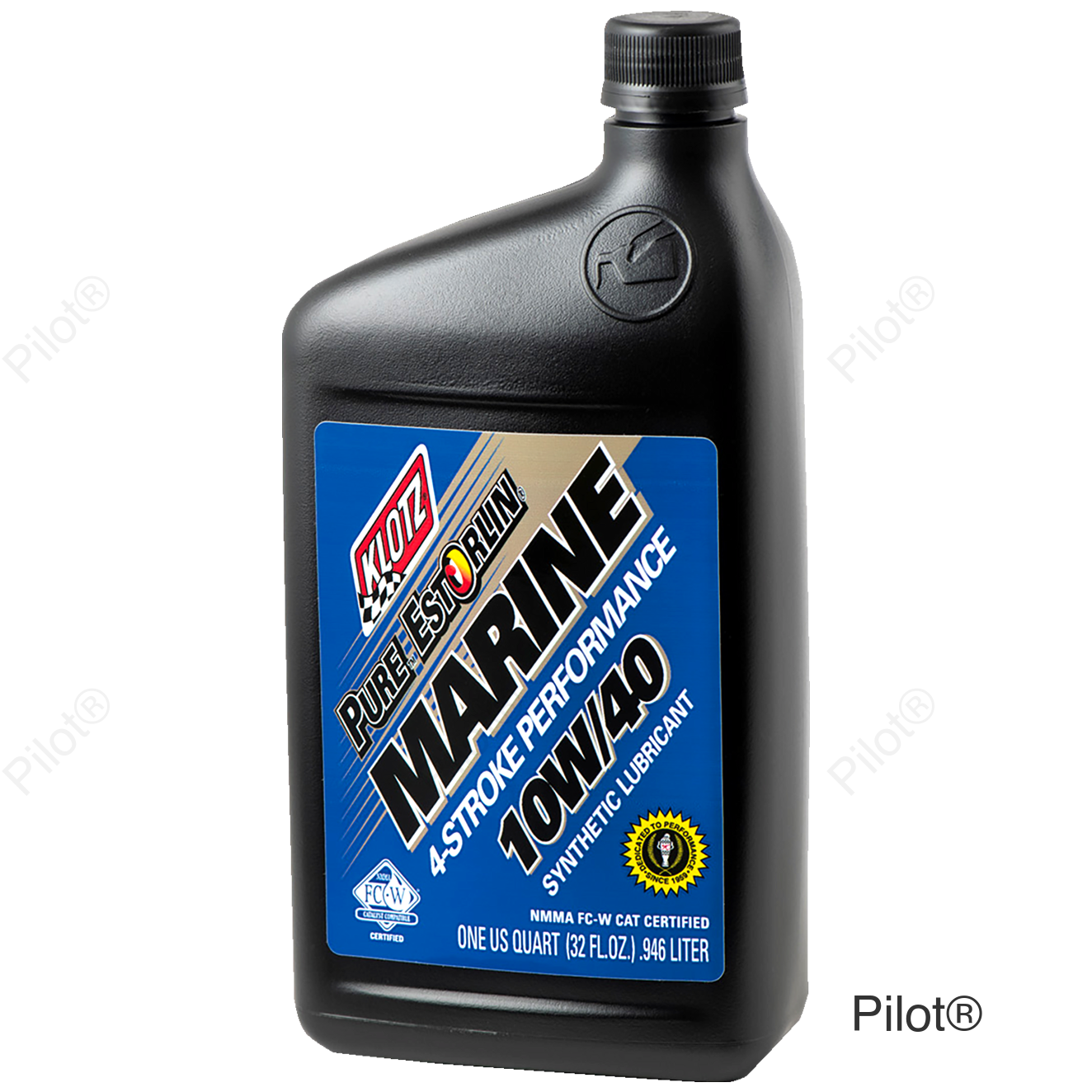 Marine 4-Stroke Engine Oil - 10W-40 - 1 U.S. quart