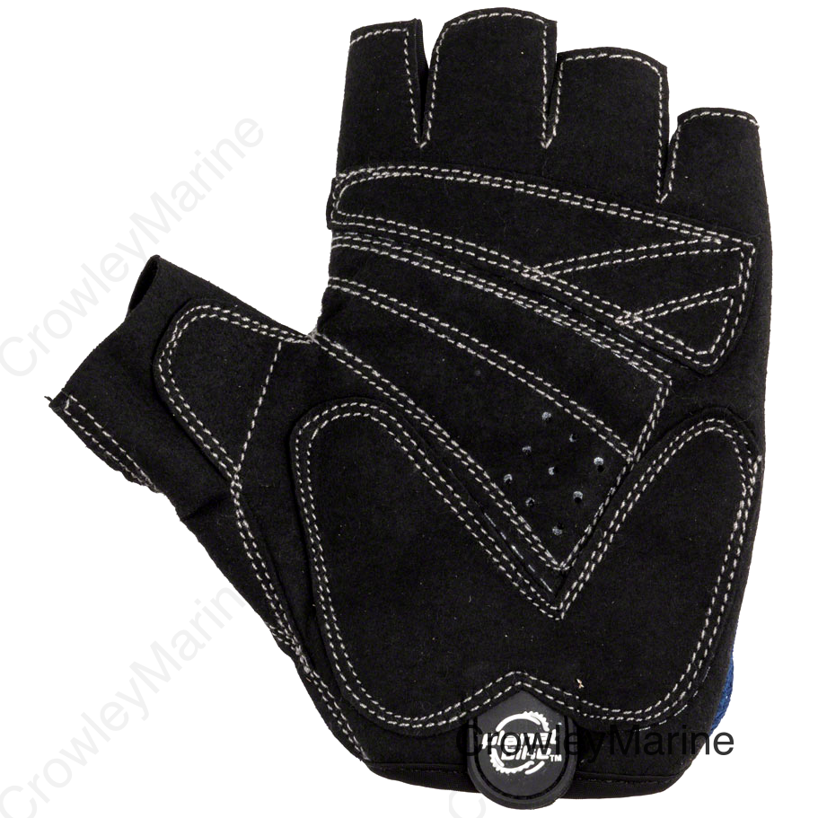 Planet Bike Aries Gloves - Black/Blue Short Finger Large
