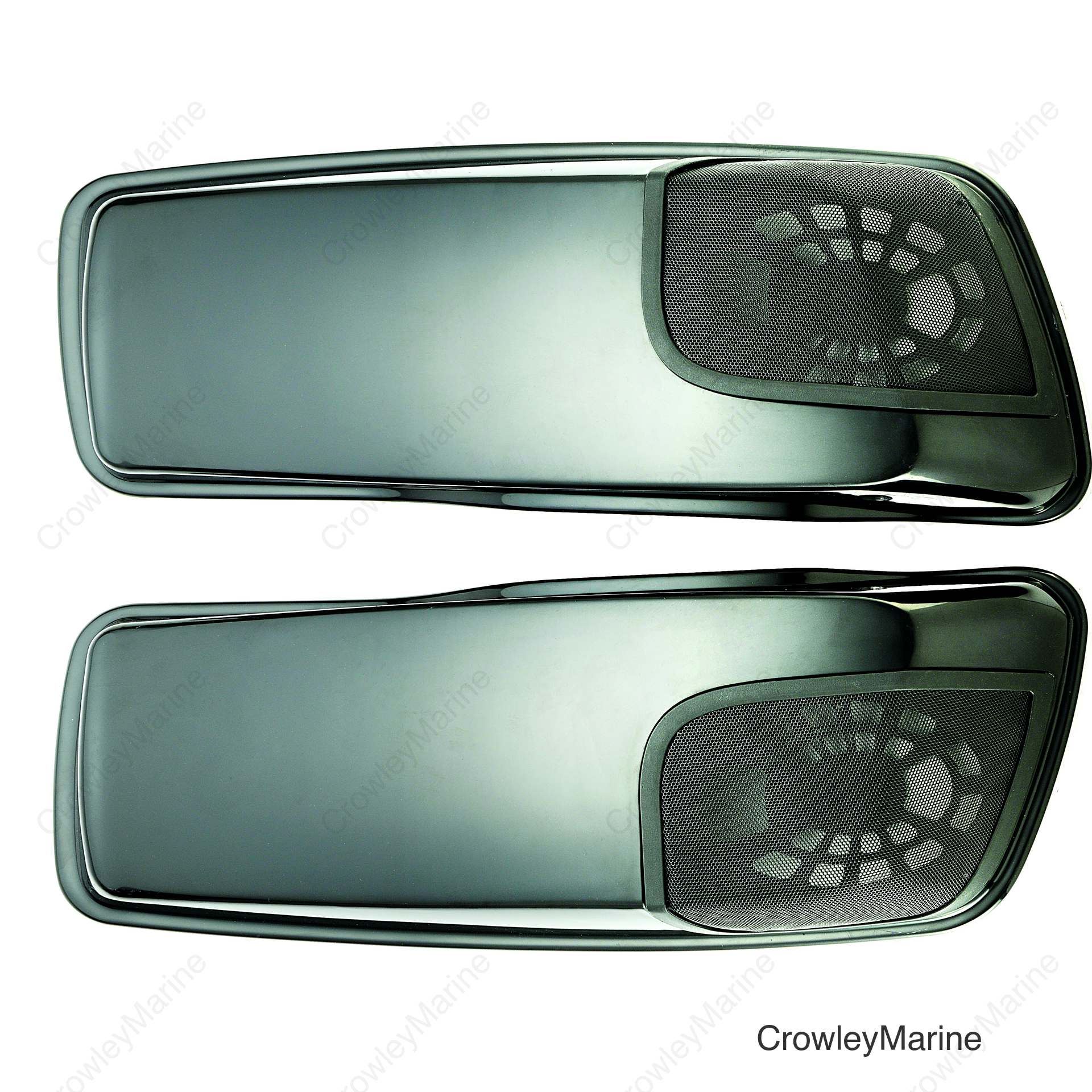 SADDLEBAG SPEAKER LIDS FITS 14-UP