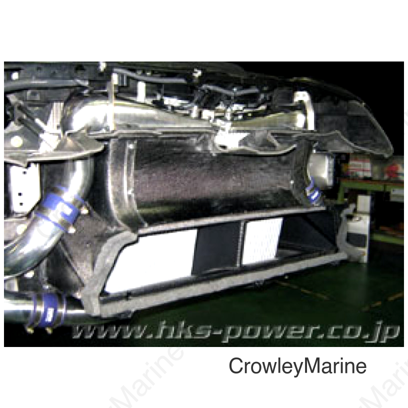 HKS 09 Nissan GTR R35 2 Core FMIC includes Carbon Air Duct and Full Piping Kits