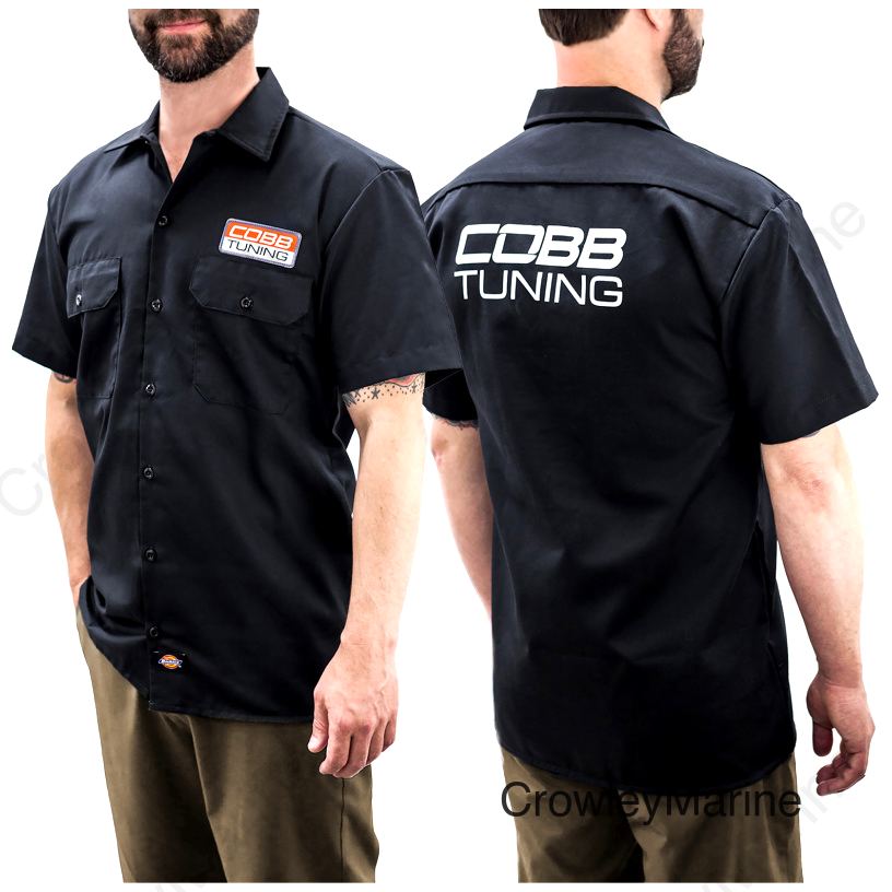Cobb Dickies Work Shirt w/Embroidered Patch - Large