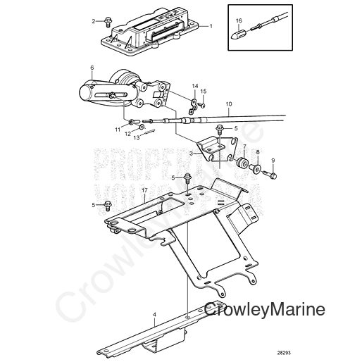 Bracket (V2) - Volvo Penta (22029532)