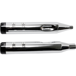 4-1/2" MK45 Performance Mufflers - Black Thruster thumbnail-0