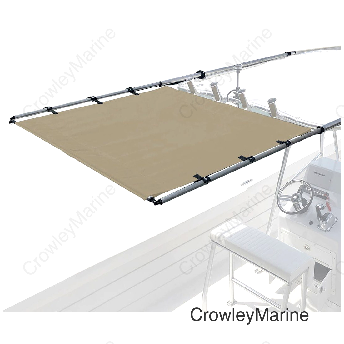 PTX POWER SHADE SS 51 INCH WIDE TAN