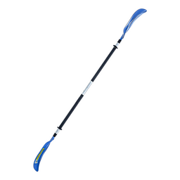 Seachoice 7 Ft. Curved-Blade Kayak Paddle, 2-Piece 1-1/8 in. Diameter Anodized Aluminum Shaft, 17 in. X 7-3/8 in. Blades thumbnail-1