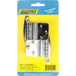 Seachoice Inset Hinges w/ 3/8 in. Inset, Chrome-Plated Brass, 2-3/4 in. X 2-1/8 in., Pack of 2 thumbnail-5