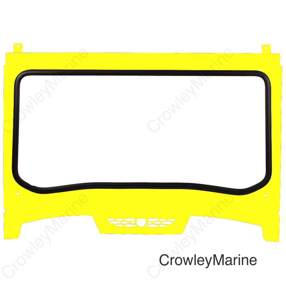 ASYLUM FRONT WINDSHIELD W/PCKT LIME SQUEEZE