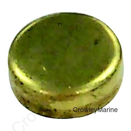 Sierra 59619 Bronze Freeze Plug, Pack of 8, Mercruiser Stern Drive