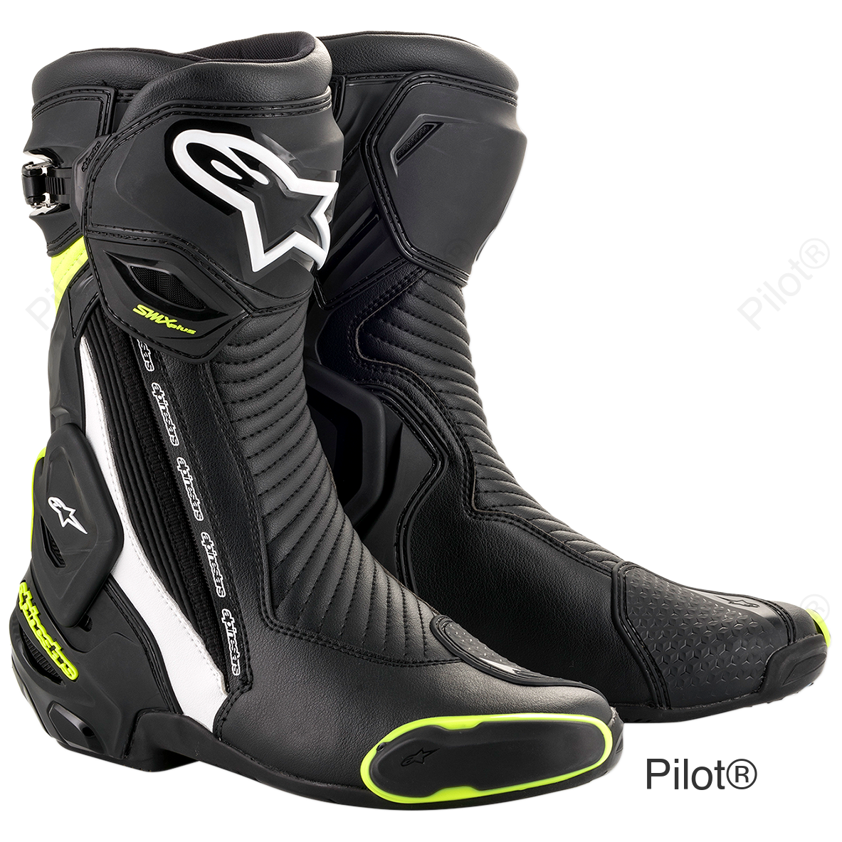 SMX+ Boots - Black/White/Yellow Fluorescent - US 12 / EU 47