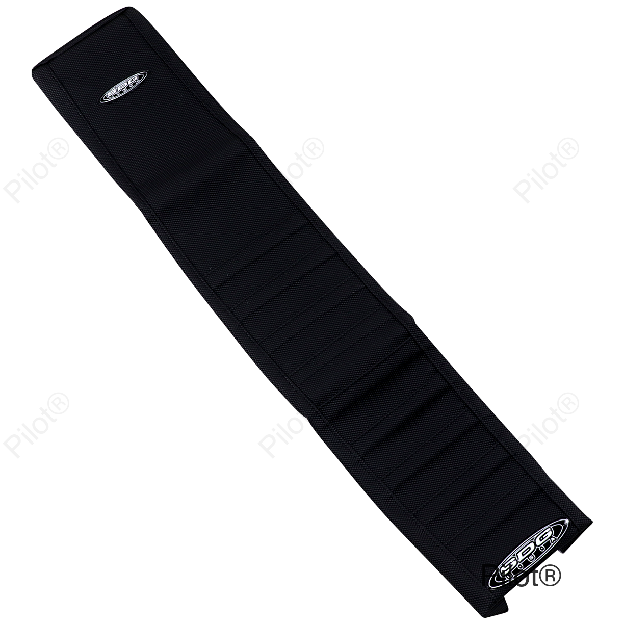 Pleated Seat Cover - Black Top/Black Sides