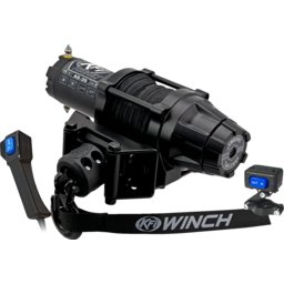AS-35 Assault Winch - 3500 Lb - Synthetic Cable thumbnail-2