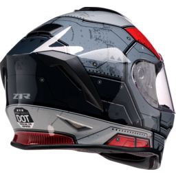 HELMET YTH WARRANT SENTINEL BK/RD MD thumbnail-1