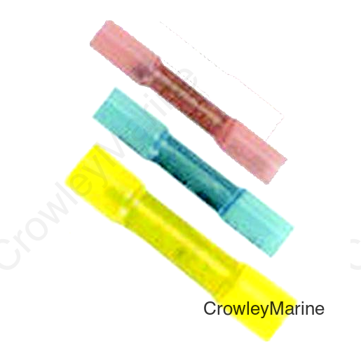 Ancor 309225 Heat Shrink Butt Connectors, #12-10 Yellow, 25/pk