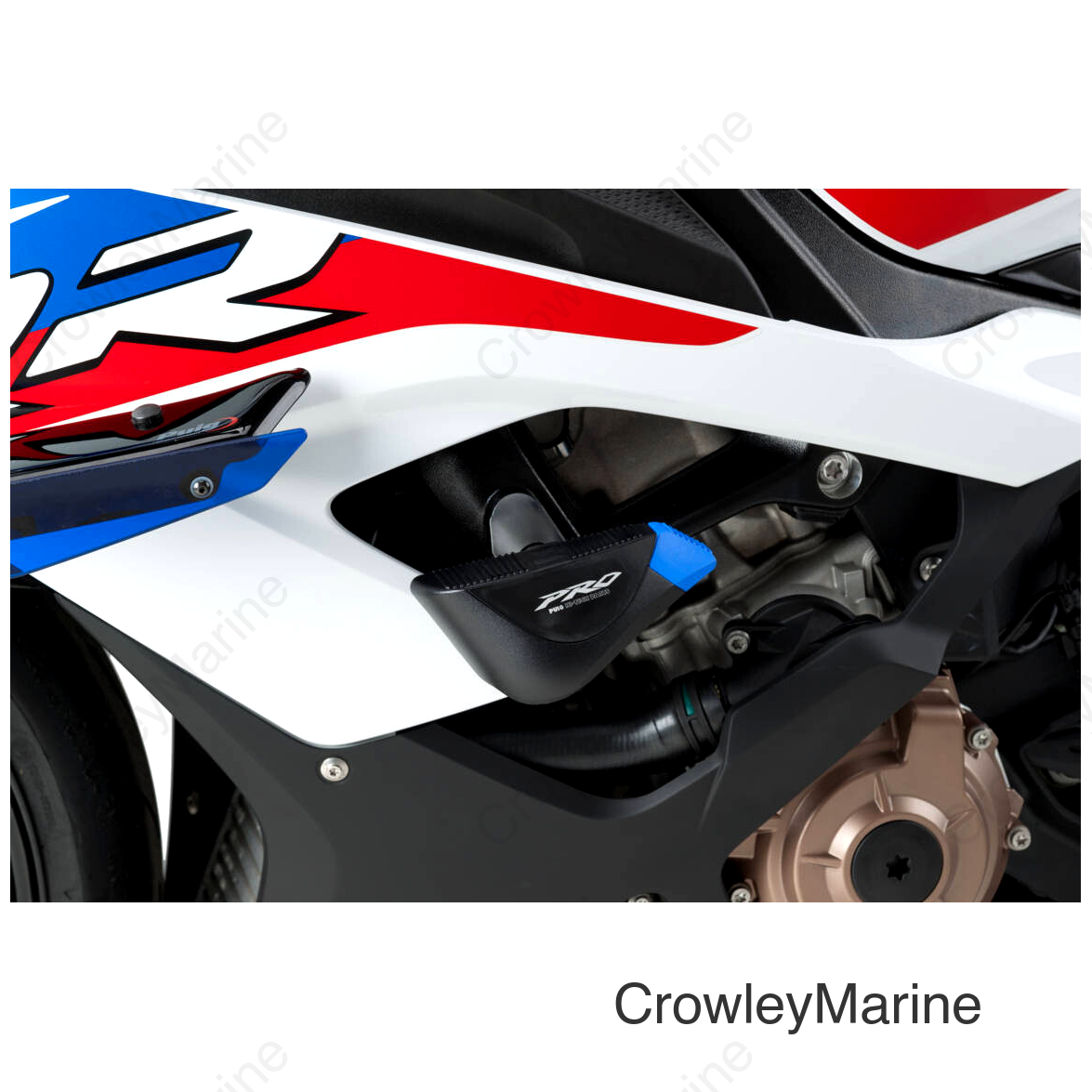 FRAME SLIDERS PRO BLACK BMW