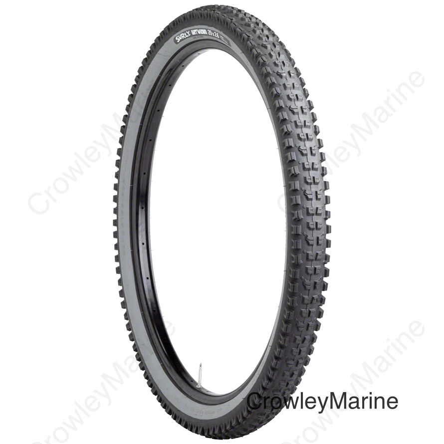 Surly Dirt Wizard Tire - 29 x 2.6 Tubeless Folding Black/Slate 60 tpi