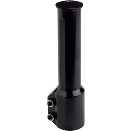 Dimension Steerer Extender  -  Adds up to 3.25  1-1/8 Threadless Black