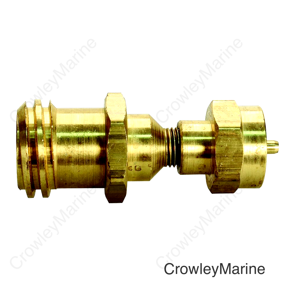 JR Products 07-30205 Emergency Gas Cylinder Adapter for RV POL Hose Connection