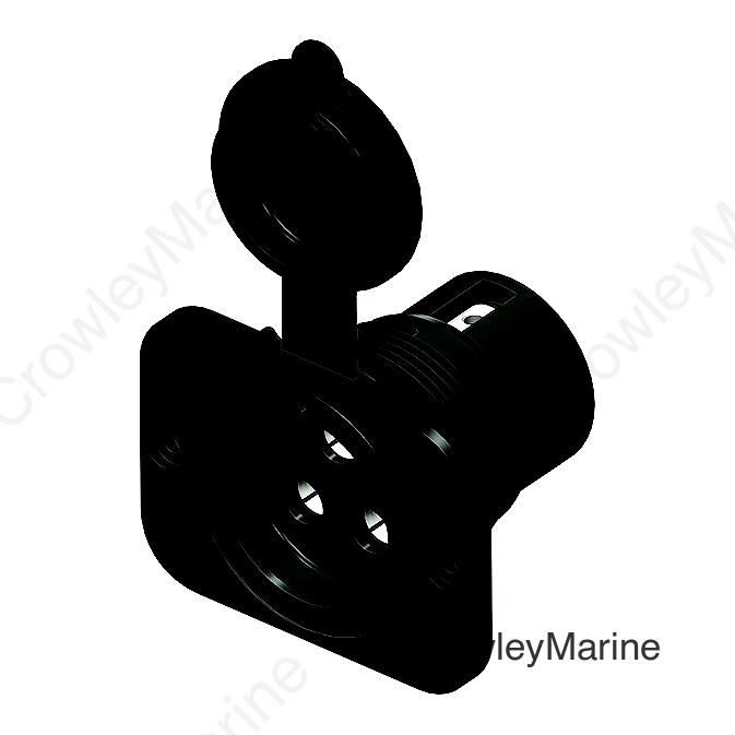 Marinco Trolling Motor 70A Receptacle