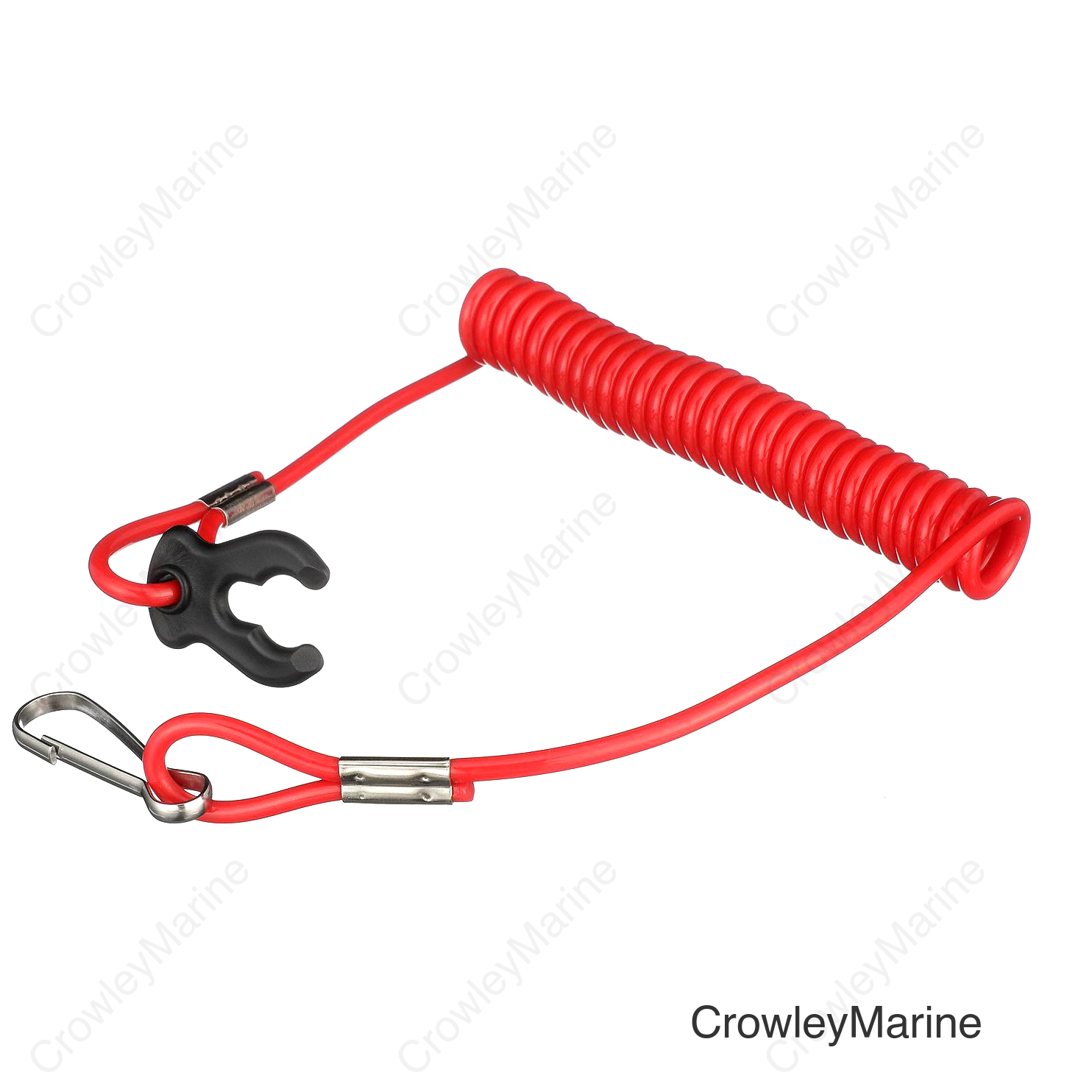 Seachoice Universal Kill Switch Replacement Lanyard, Red
