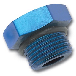 Russell Performance -3 AN Straight Thread Plug (Blue) (Blue) thumbnail-2