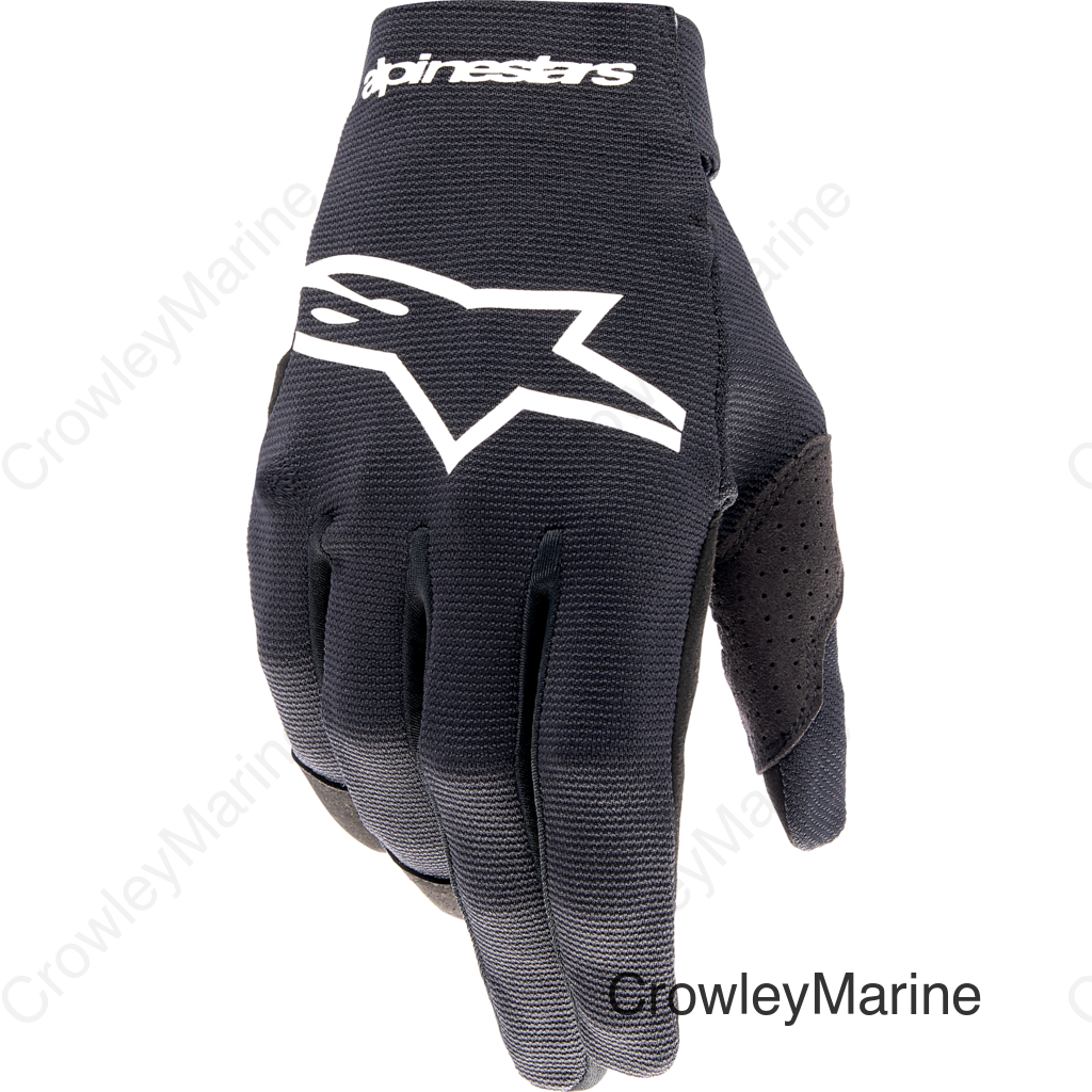 RADAR GLOVES BLACK/WHITE XL