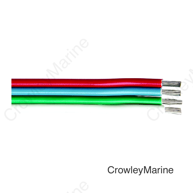Ancor 160110 Flat Ribbon Bonded RGBW Cable, 16/4, 100'