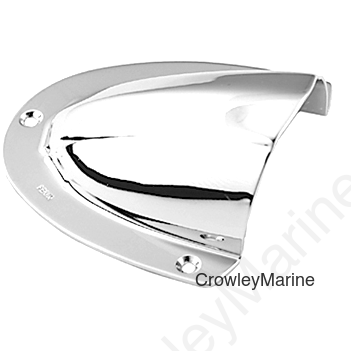VENT SS CLAMSHELL 1-5/8 X1-1/2