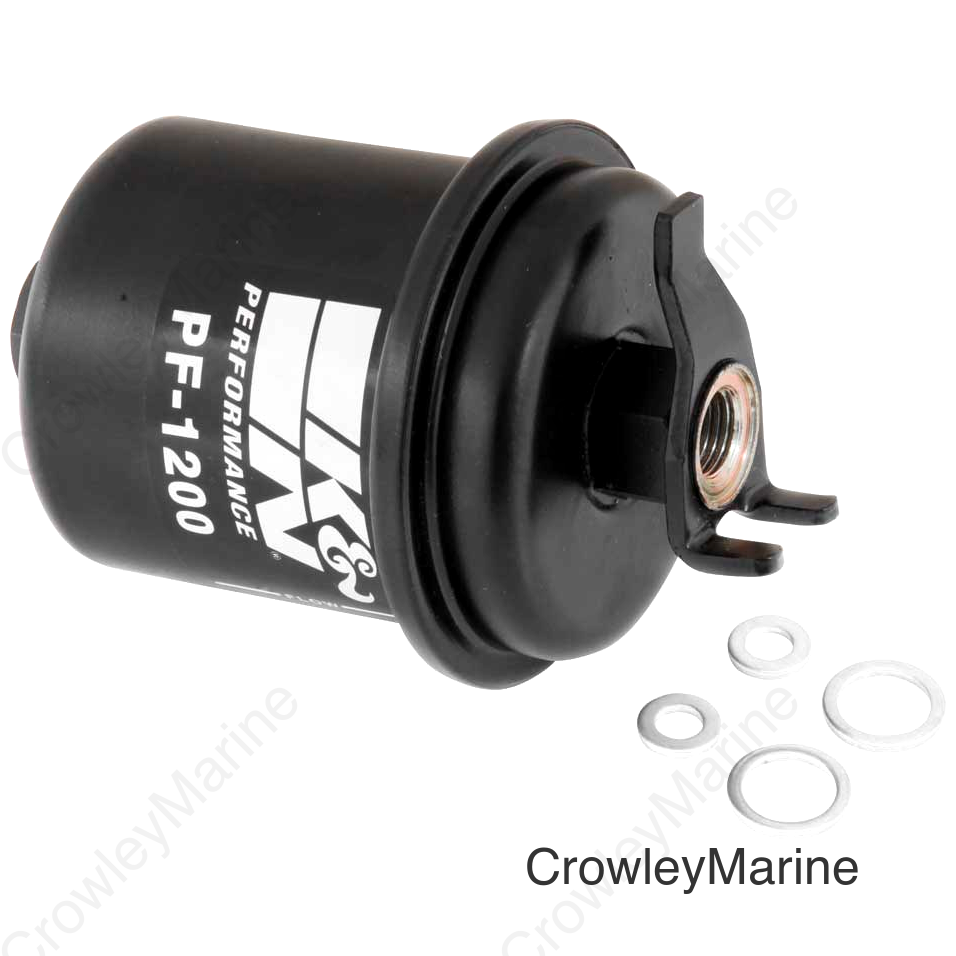 K&N Fuel Filter 88-01 Acura Integra 1.8L, 94-98 Honda Accord 2.2L