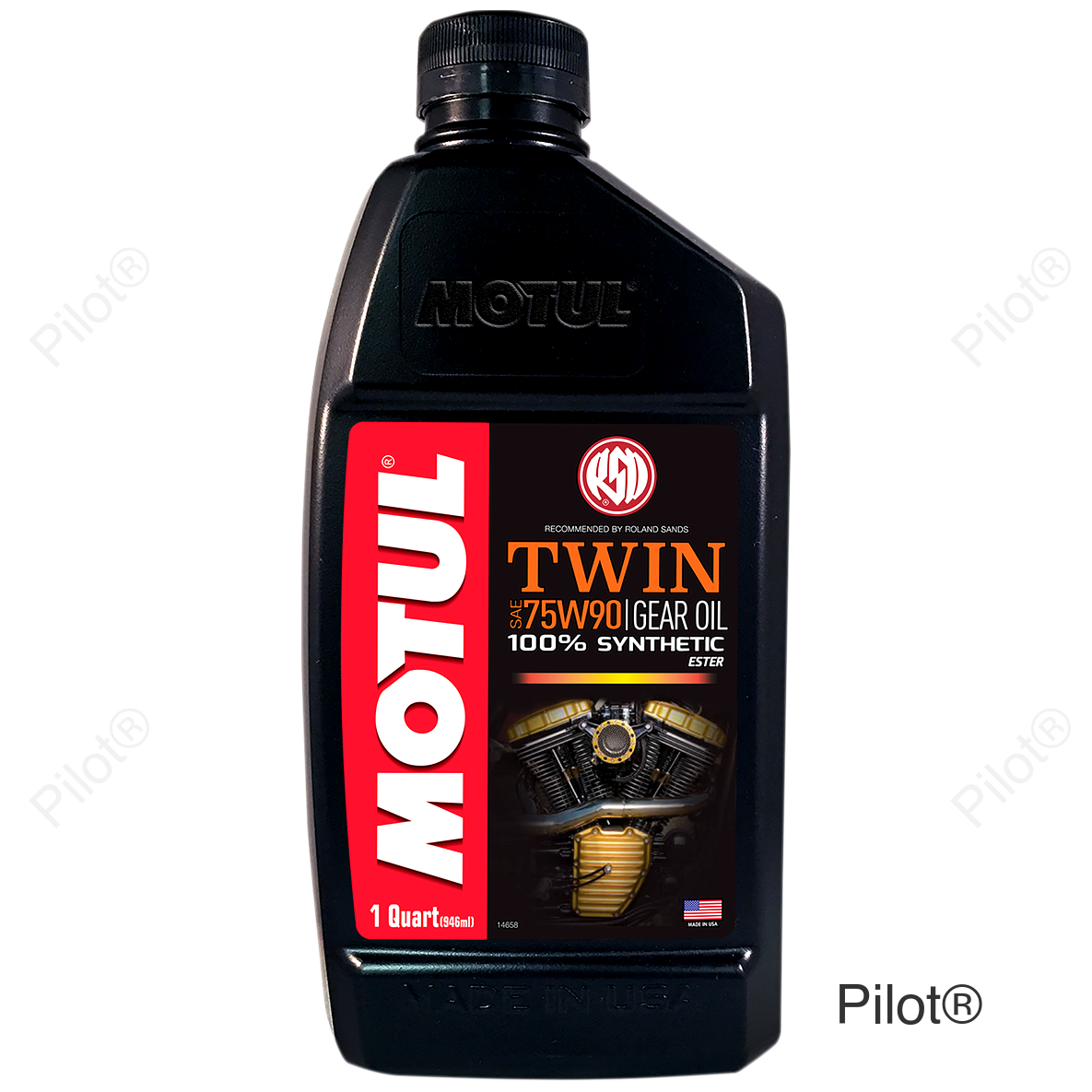 V-Twin Synthetic Gear Oil - 75W-90 - 1 U.S. quart