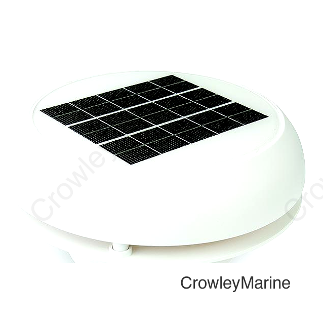 Marinco Day/Night Solar Vent, 3" White
