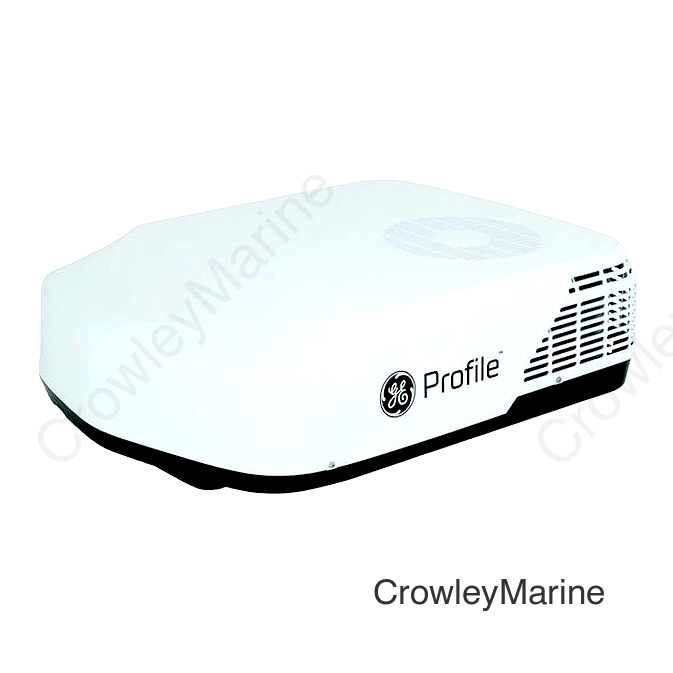 GE Profile PLC15 RV Rooftop Air Conditioner Low Profile, White