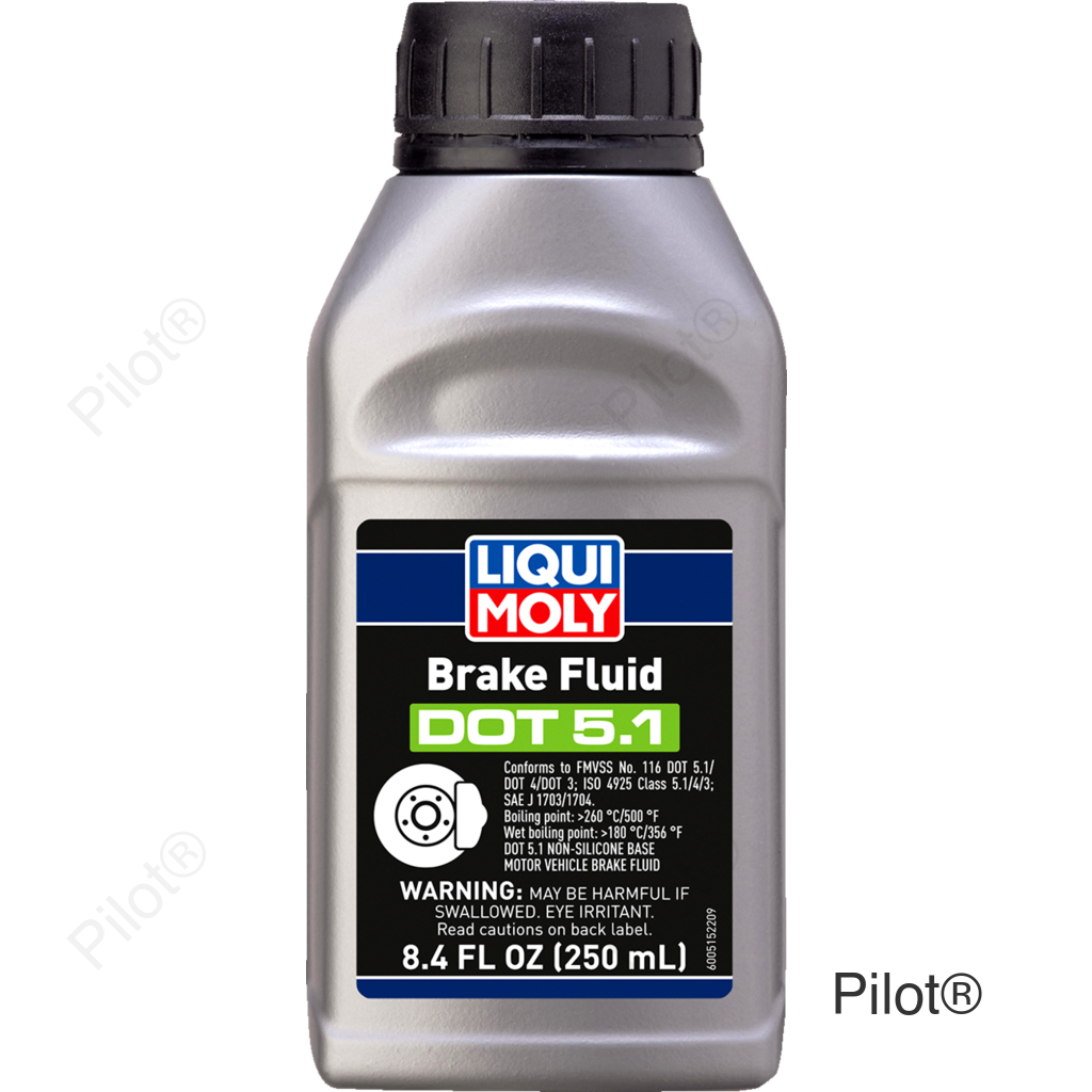 DOT 5.1 Brake Fluid - 250ml