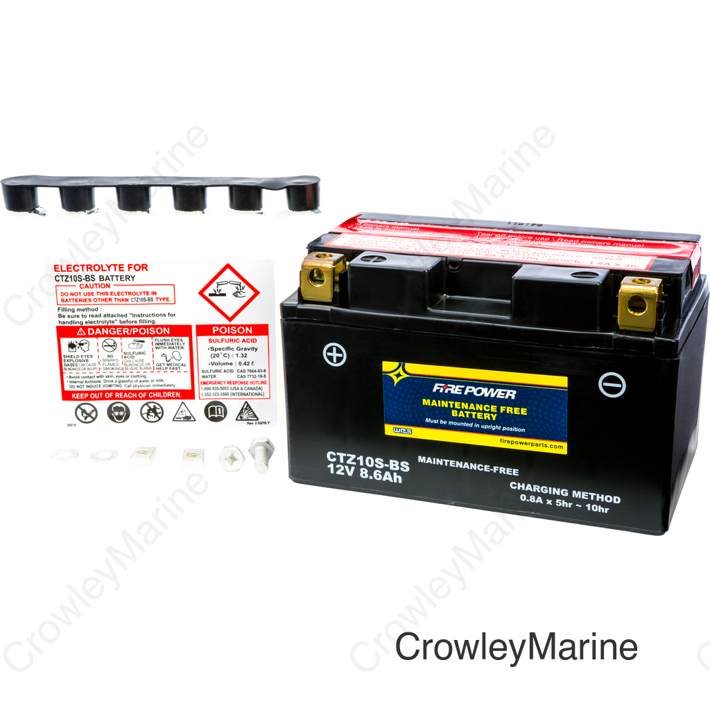 BATTERY CTZ10S-BS MAINTENANCE FREE