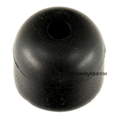 Bumper, Rubber Round 13/16"x 1" Diameter, 1/8" Hole (386000)