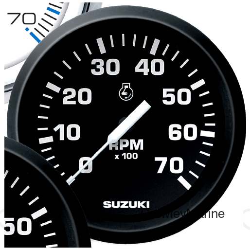 TACHOMETER BLAC